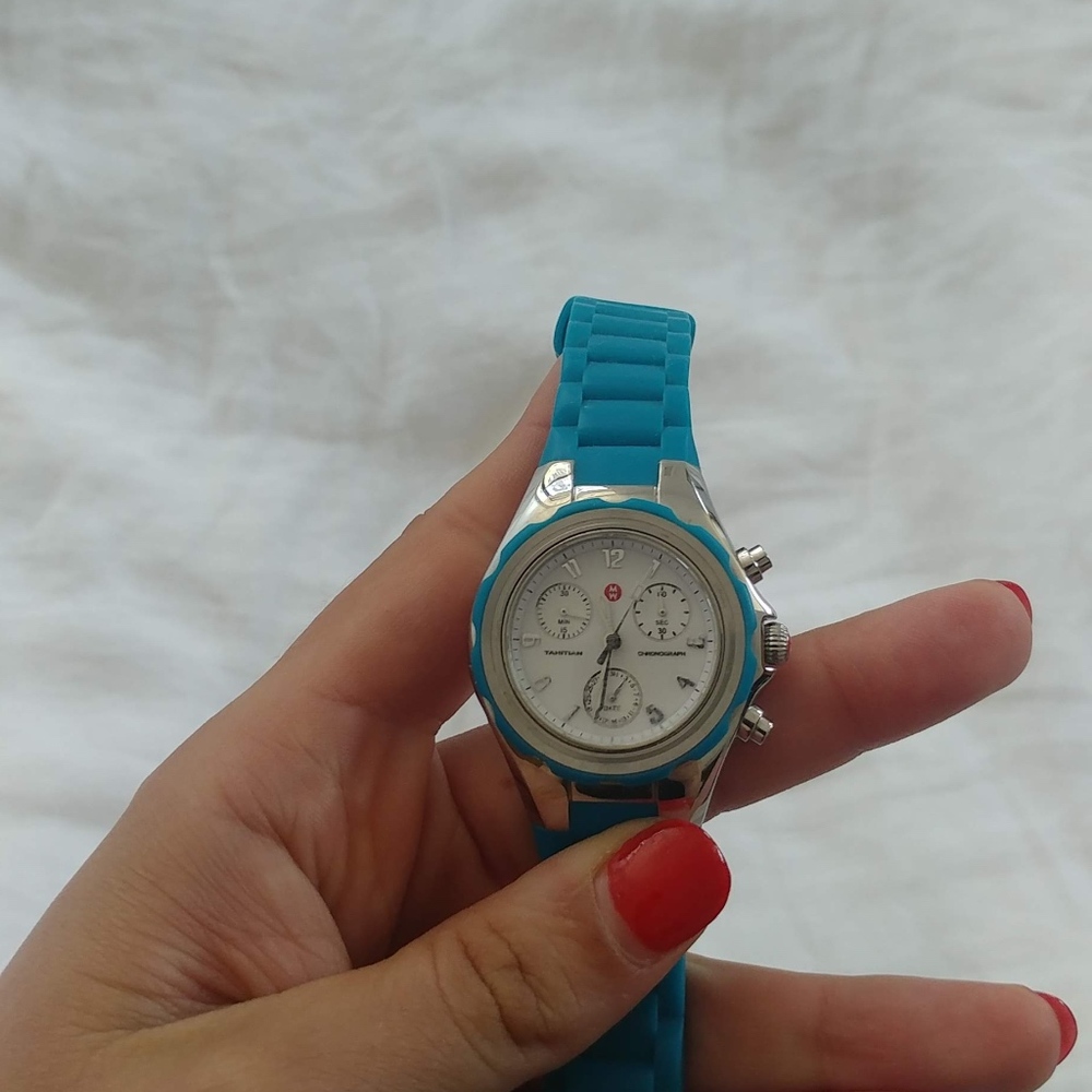 Michele Rubber Sports Watch